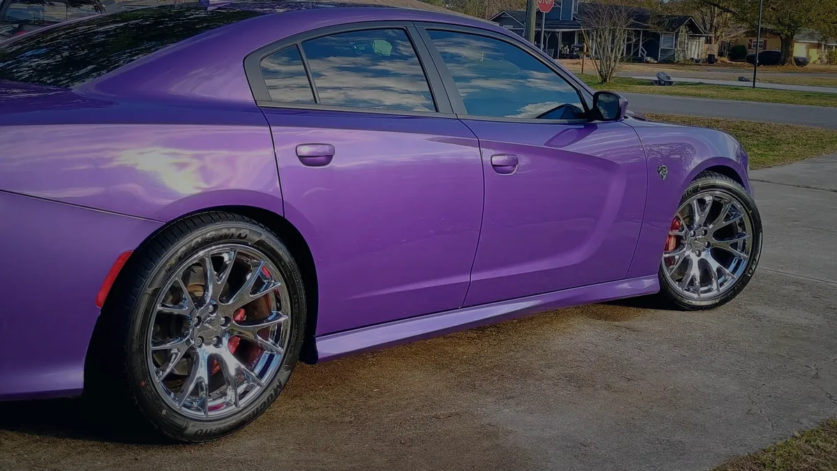Dodge Charger detailed by Blessed Holy Detailing Services in Jacksonville
